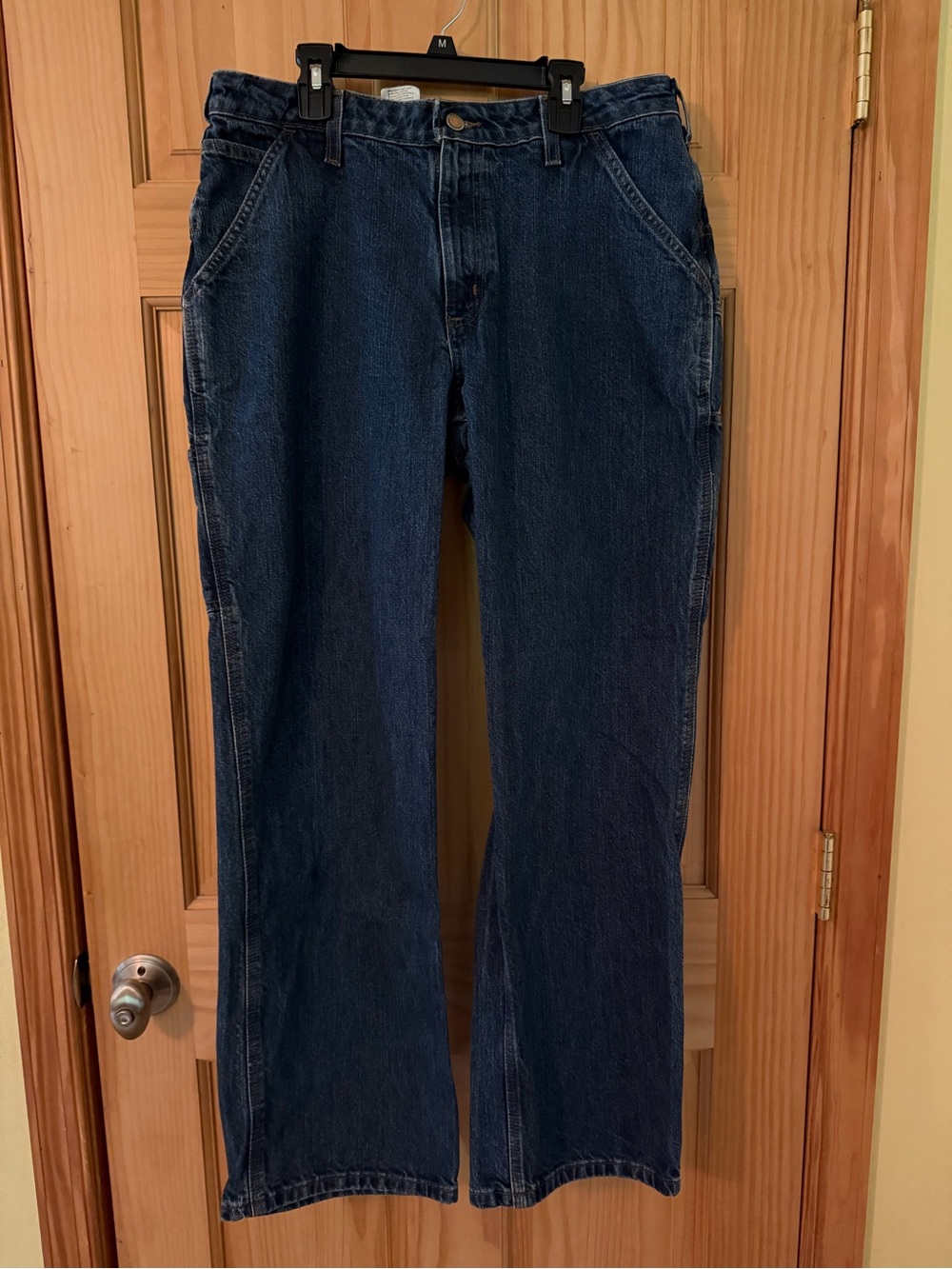 Carhartt Dark Blue Bootcut Jeans